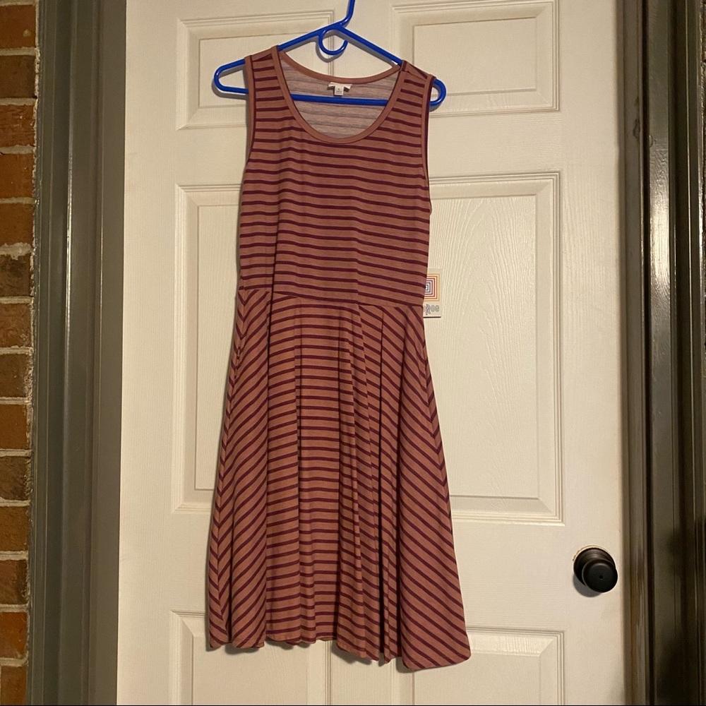 NWT Striped Tank Dress